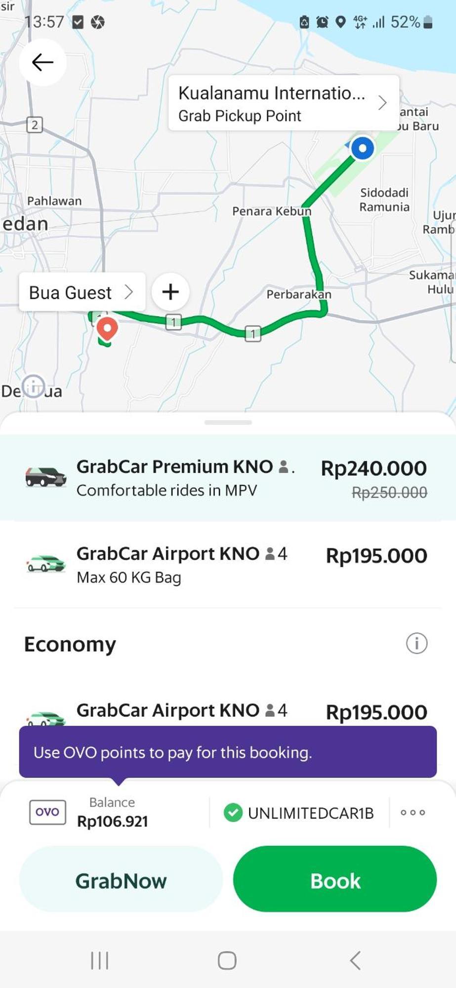 Bua Guest House Medan Luaran gambar